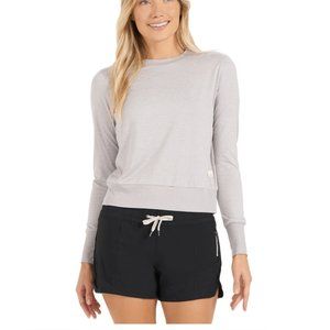 Vuori Grey XS DayDream Crew long sleeve